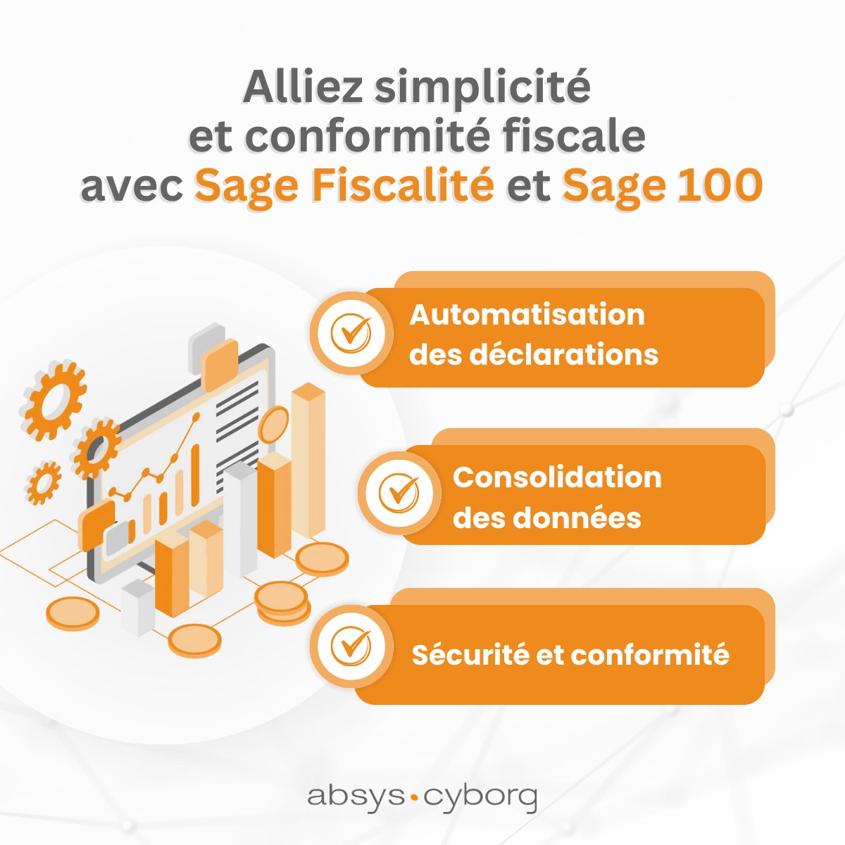 [#SageFiscalité] PME, la période fiscale approche à grands pas, êtes-vous prêts ?

Ne subissez plus la période fiscale, maîtrisez-la avec Sage Fiscalité powered by Invoke ➡️ ow.ly/M2qM50TryMP

#PériodeFiscale #ConformitéFiscale #PME #Sage100