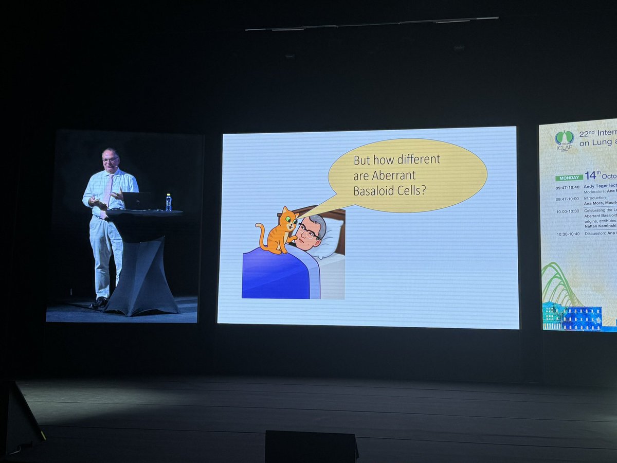 The ideal mentor and scientist to deliver the Andy Tager Lecture in #ICLAF2024, Thank you Naftali for a phenomenal talk