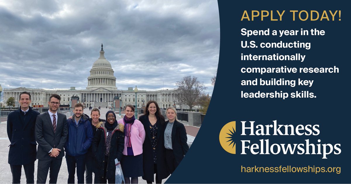 The Health Foundation (@healthfdn) on Twitter photo ⏰ CLOSING SOON: Apply for a unique leadership opportunity – the <a href="/commonwealthfnd/">Commonwealth Fund</a> 2025–2026 Harkness Fellowships in Health Care Policy and Practice.
Find out more and apply ahead of the deadline of 1 November 2024 ⬇️
health.org.uk/funding-and-pa… ⏰ CLOSING SOON: Apply for a unique leadership opportunity – the <a href="/commonwealthfnd/">Commonwealth Fund</a> 2025–2026 Harkness Fellowships in Health Care Policy and Practice.
Find out more and apply ahead of the deadline of 1 November 2024 ⬇️
health.org.uk/funding-and-pa…