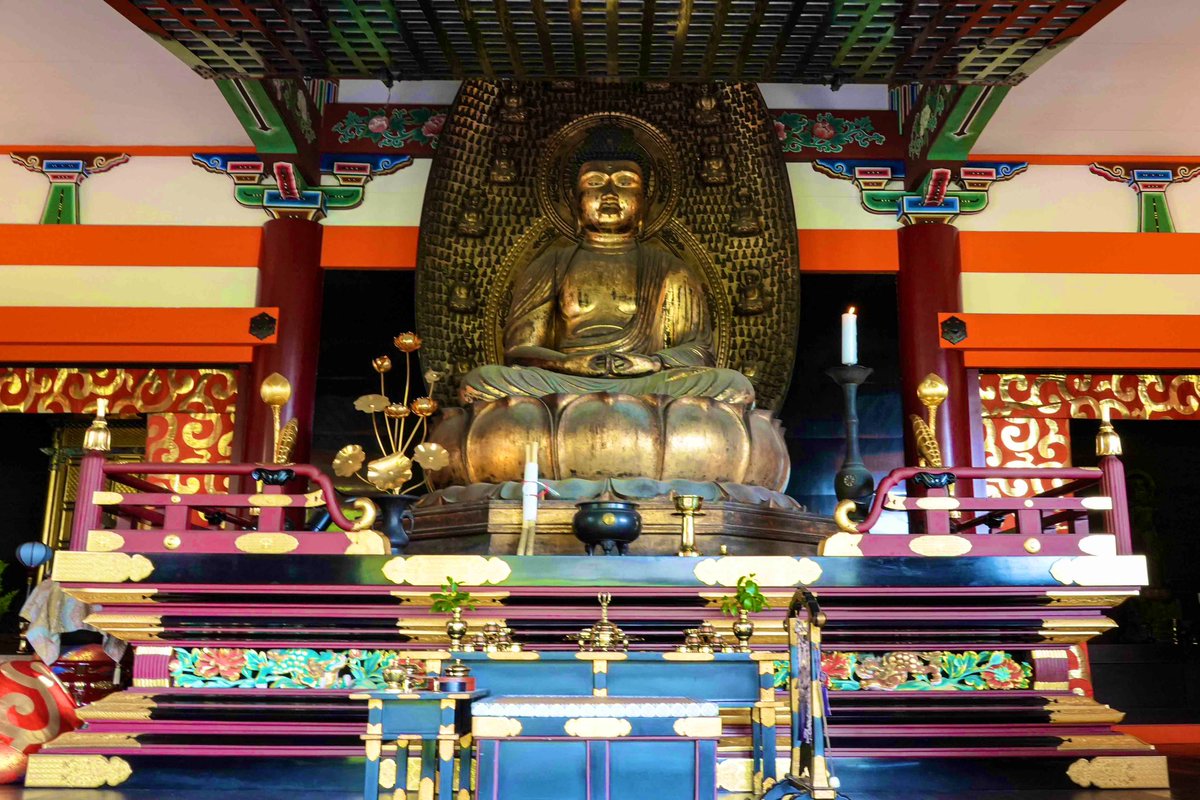 FeelingArts2019's tweet photo. The Great Buddha, Daibutsu(大仏) is a key symbol of Japanese culture and Buddhism. The most famous, the Great Buddha of Nara in Todai-ji Temple, stands 15 meters tall and represents Amida Buddha, embodying compassion and enlightenment⛩️🙏

#japon #日本 #Giappone #اليابان https://t.co/PwU4GhATfH