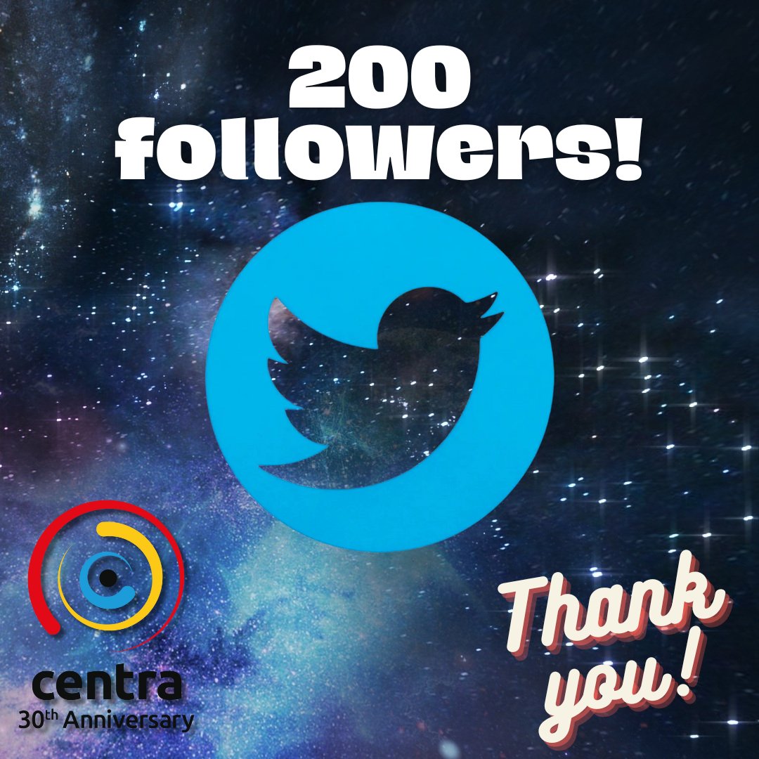 🎉 We’ve reached 200 followers! Thank you to everyone supporting <a href="/centra_ist/">centra</a>! 🌌🚀 If you’re not following yet, join us to explore the universe! 💫

🔗 Follow us: linktr.ee/CENTRA_ist

#Astrophysics #GravitationalPhysics 
#ScienceCommunication #SpaceScience 💫