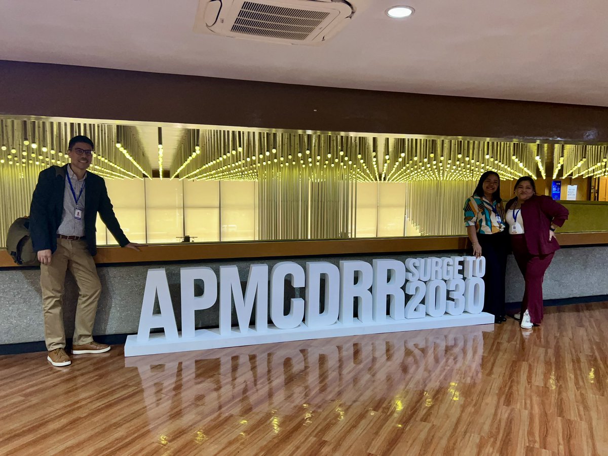 ClimateTracking's tweet photo. The Climate Tracker Asia team is on the ground at the Asia-Pacific Ministerial Conference on Disaster Risk Reduction (APMCDRR) in Manila!

If you’re here, we’d love to connect, share insights, and collaborate. Send us a message and let’s link up! ��🤝 #APMCDRR2024 https://t.co/OxO6kDv92g