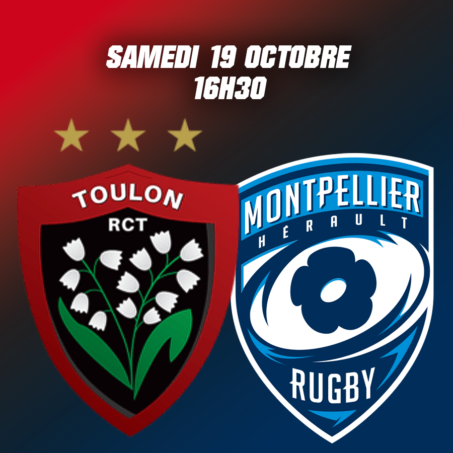 Jeu concours 🎁 

🏉 À l'occasion de la 7ᵉ journée du Top 14, le Super Moscato Show t'offre tes places pour RCT - Montpellier qui aura lieu le samedi 19 octobre à 16h30.

📢 Pour participer, RT + follow <a href="/Moscato_Show/">Super Moscato Show</a> et donne-nous ton pronostic en commentaire.