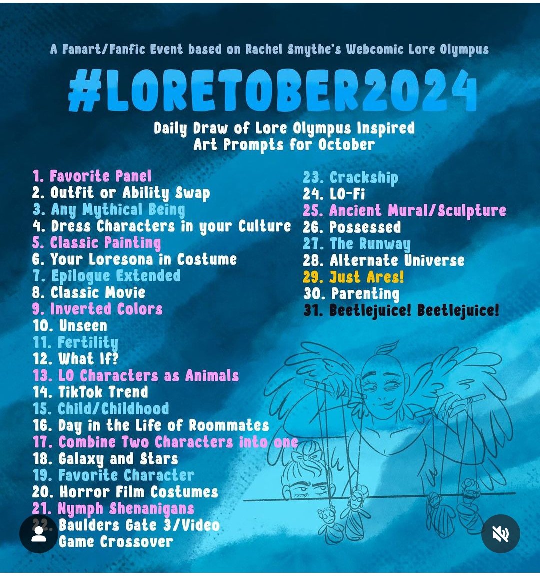 Hi everyone! I wanted to try aprilsketcho's #Loretober2024 Day 4: Dress character in your culture, so here's Persephone dressed as a guarecita from Michoacán, 
México; using a rebozo, a guanengo and her hair braided with colorful Ribbons 💖
#LoreOlympus belongs to <a href="/used_bandaid/">RachelSmythe @ Lore Olympus</a>