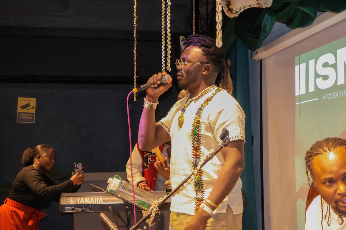 MageuziHub's tweet photo. We were honoured to host @CosterOjwang for the ISNM album listening party, and it was one of those nights where, you just had to be there. 
#MageuziHub https://t.co/KLxCGcywGX