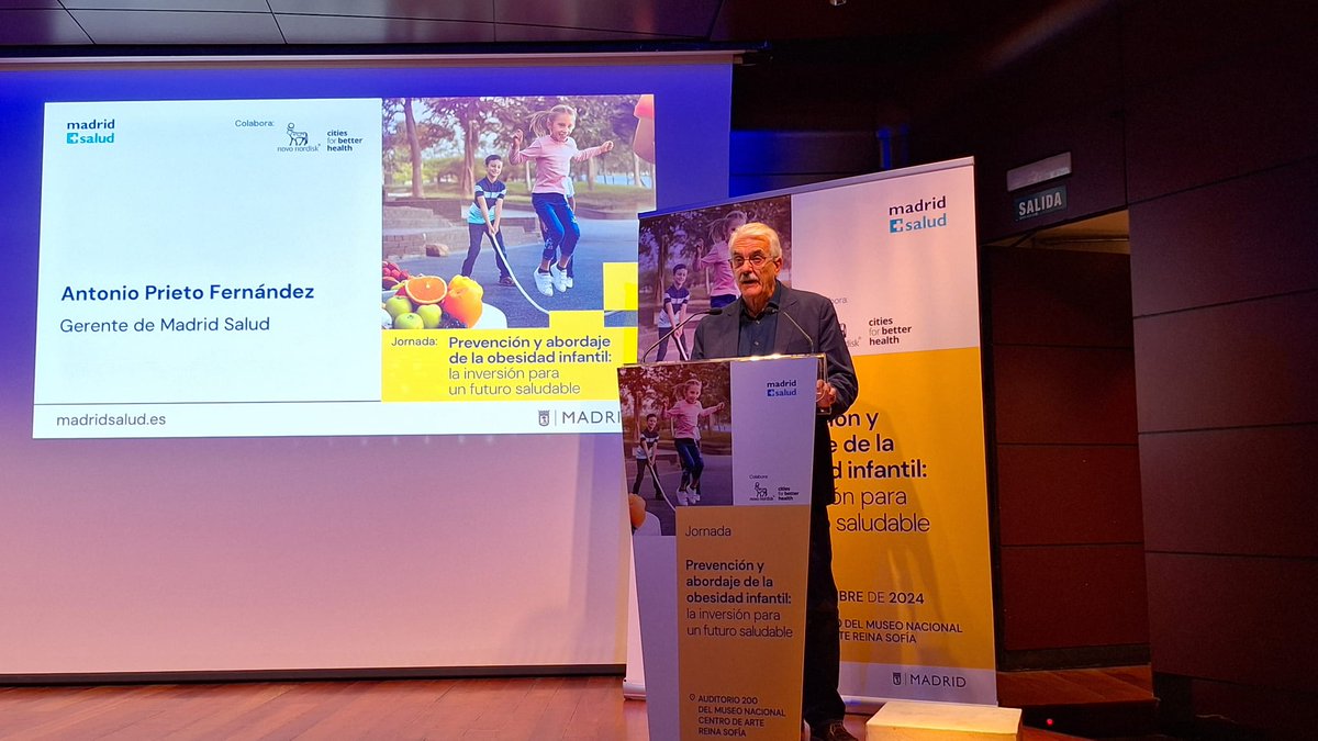¡Se inaugura la Jornada "Prevención y abordaje de la obesidad infantil: la inversión para un futuro saludable", organizada por el <a href="/madridsalud/">Madrid Salud. Ayuntamiento de Madrid</a> del Ayuntamiento de <a href="/Madrid/">Ayuntamiento Madrid</a> con la colaboración de <a href="/NovoNordiskES/">Novo Nordisk España</a>. ¡Un paso más hacia una infancia más sana!

ℹ️ madridsalud.es/prevencion-obe…