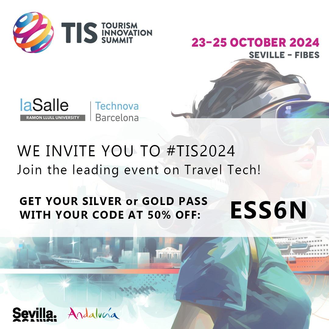 🌐 La Salle Technova invites you to #TIS2024! 🚀
💥 Get your Silver/Gold Pass at 50% off with code: ESS6N
👉 Register: lnkd.in/d_44EVWt

Meet top startups at the Touristech Startup Fest, part of TIS. Expand your network! 

#TravelTech #StartupFest #Networking #Innovation
