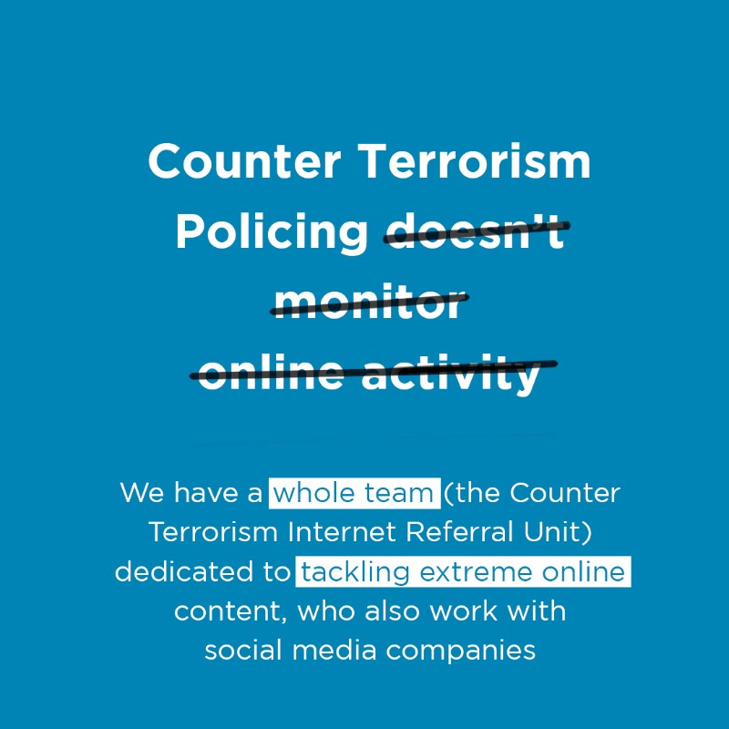 TerrorismPolice's tweet photo. Think you know about how we operate? Think again! 👀

Swipe to learn about how we’re really working to make sure you stay safe.

#CommunitiesDefeatTerrorism