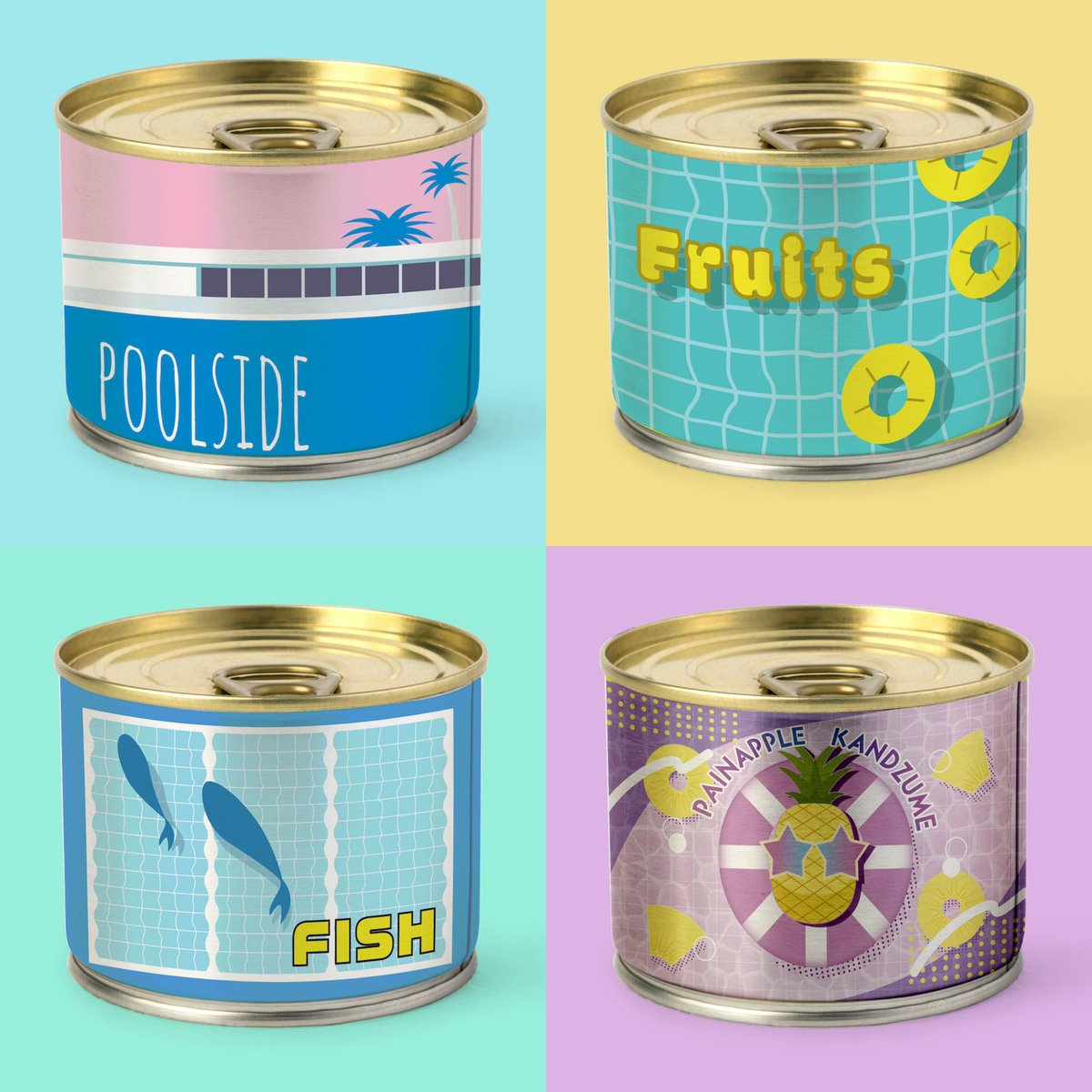 CAPSULE_TYPE's tweet photo. 第28回目のテーマは【プール×缶詰】でした！

#CAPSULE_TYPE
#designer  #design  #graphicdesign
#pool  #summer #canning #japan  #illustrator  #art  #artwork  #artstudent #designstudent
#グラフィックデザイン
#プール #缶詰 https://t.co/GJsyi6XO8p