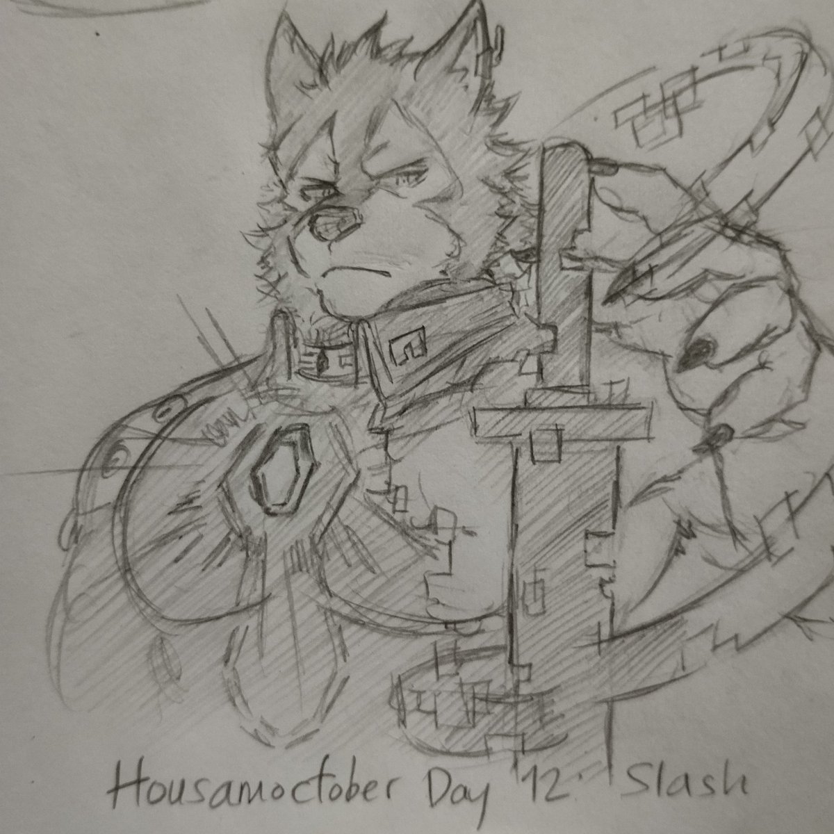 Housamoctober Day 12: Slash Weapon

Back on track with Breke! #housamo #tokyoafterschoolsummoners #放サモファンアート #放サモ
