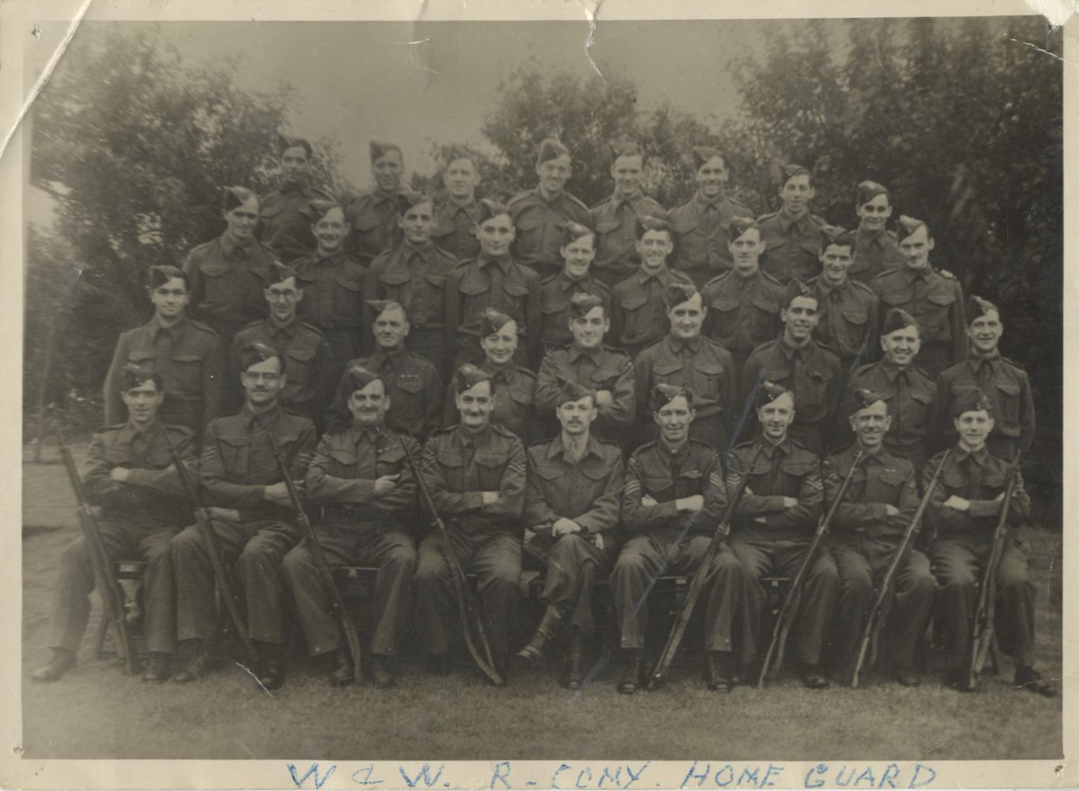 Just two #MysteryImageMonday photos for you today- a house with a sundial, and a Home Guard group photo. Can you tell us anything more? Let us know!