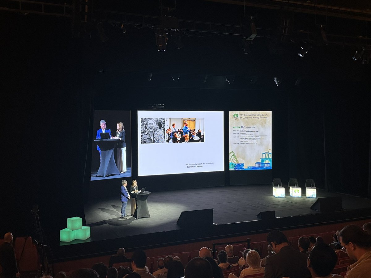 Incredible lessons from prof Kaminski, not only about science in pulmonary fibrosis but also about life. <a href="/KaminskiMed/">Naftali Kaminski</a> <a href="/ICLAF_2024/">ICLAF_2024</a> #PF2024