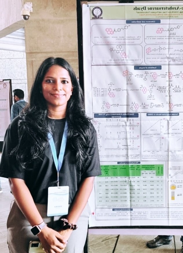 GayathriParth15's tweet photo. Glad to be a part of @NOST_India 2024. I would like to thank @NOST_India and @ChemistryIitgn for the opportunity to present my work. https://t.co/ewnfbQCzRQ