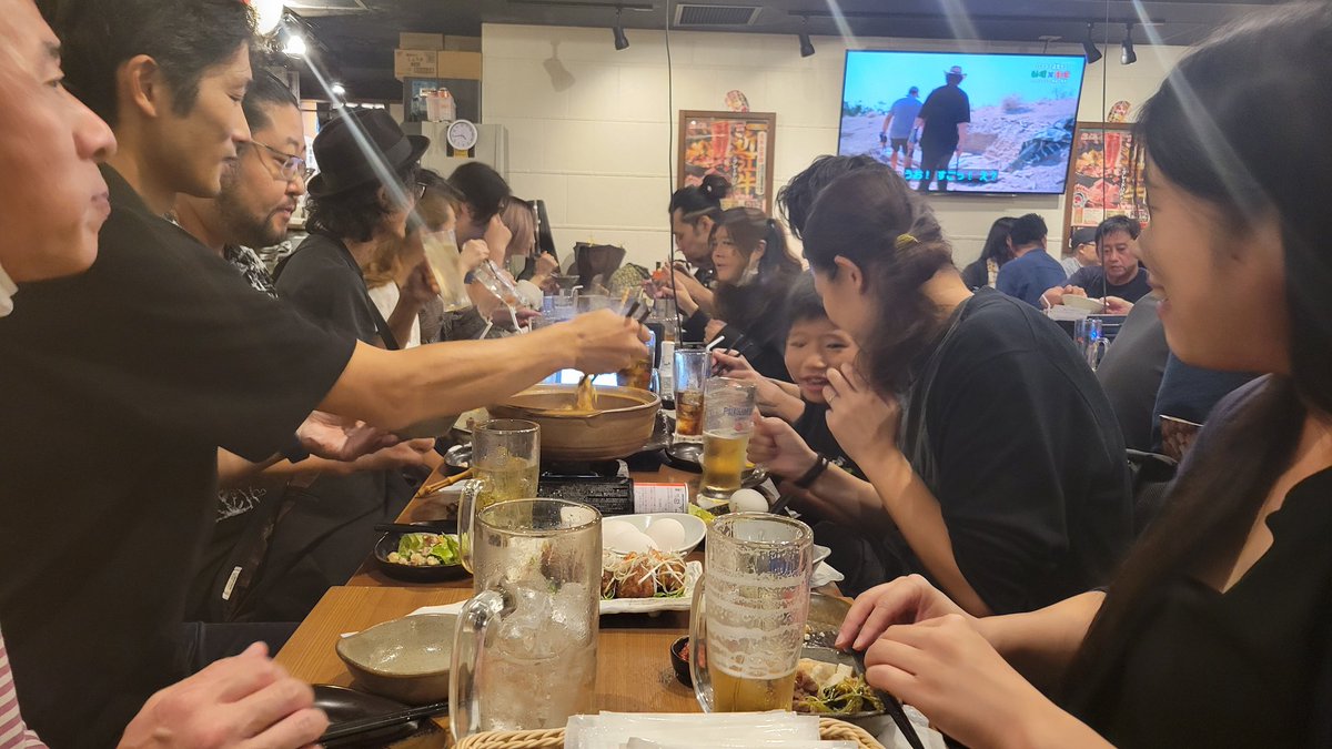 皆様ご来場ありがとうございました！
打ち上げなう！！