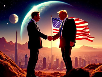 TRUMP_ARMY_'s tweet photo. @elonmusk THEY ARE ON A MISSION TO MAKE SPACE EXPLORATION GREAT AGAIN!! https://t.co/gIhU024xr0