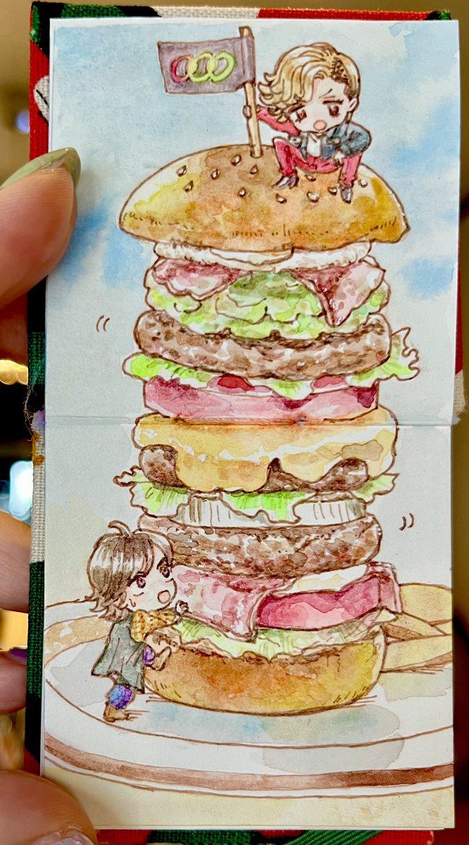 食べ物×チビオーズ❤️💛💚 