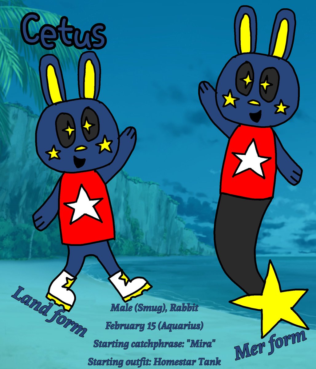 AgentB90's tweet image. I made an #AnimalCrossing styled OC because why not?

#originacharacter #bunny #merfolk