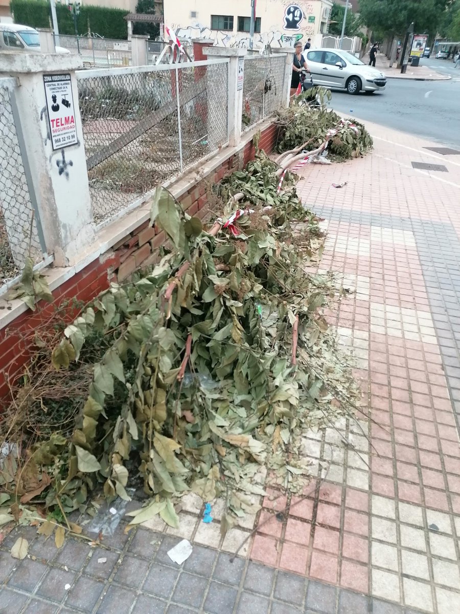 marta_ct2's tweet photo. @AytoCartagenaES Cuánto más va seguir todo esto acumulado en Ramón y Cajal?  Vamos a por la tecera semana? Sumado a la suciedad habitual de las calles... https://t.co/6FjmVYm5Zr