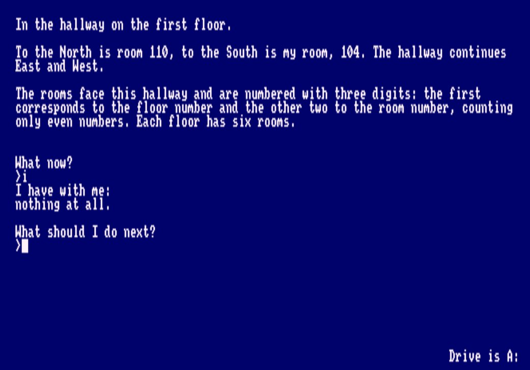 Juanjoide's tweet image. La última aventura de texto de @DaReInt, "Room 310: The Awakening", no solo ha salido para #ZXSpectrum: los poseedores de un #AmstradCPC (que andan celebrando los 40 años de aparición de ese modelo de ordenador) también pueden jugarlo en sus máquinas o emuladores. 😄