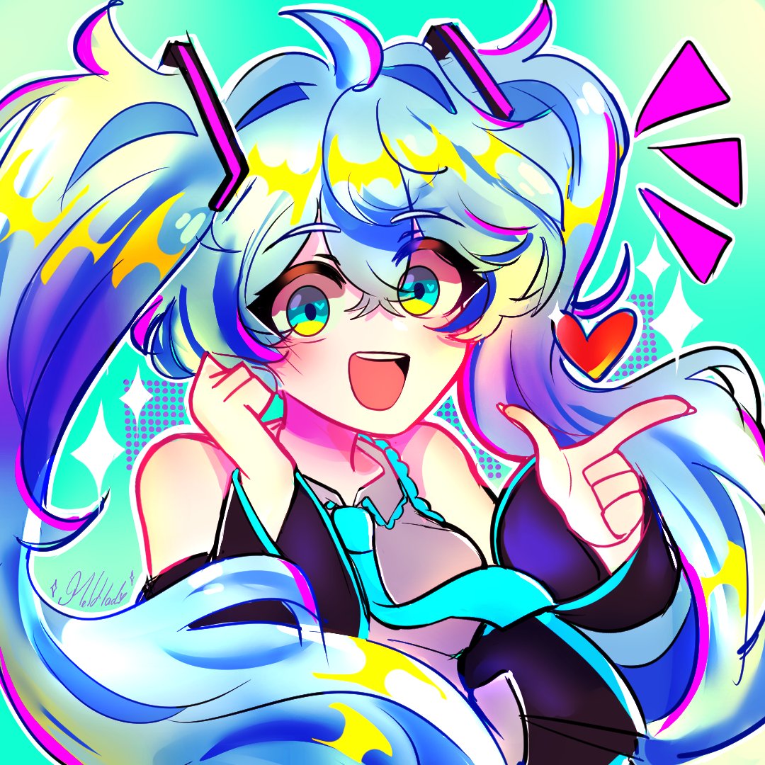 melex144's tweet photo. La bella Miku 💖⭐️ #MikuFanart #digitalart #Miku https://t.co/vYta7k81Zr