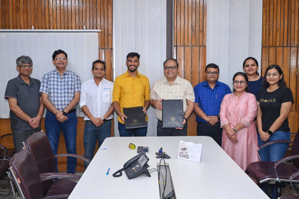 IITKanpur's tweet photo. IIT Kanpur Partners with Starkenn Technologies Private Limited to Develop Cutting-Edge mmWave Antennas for Advanced Driver Assistance Systems.

The collaborative initiative, formally signed by Prof. Tarun Gupta, Dean of Research and Development at IIT Kanpur, and Mr. Paritosh Dagli, COO of Starkenn Technologies, will focus on the design, development, and prototyping of custom mmWave antennas, followed by comprehensive testing and real-time validation on an ADAS platform. The partnership will leverage IIT Kanpur’s mmWave Research facilities and Starkenn Technologies’ industry expertise.

The IIT Kanpur team leading this project includes Prof. Raghvendra Kumar Chaudhary, Prof. A.R. Harish, and Prof. Kumar Vaibhav Srivastava, along with PhD scholars Ms. Sanjana Paul and Ms. Shreya Pourush.  

#mmWave #antenna #collaboration #IITKanpur #iitk