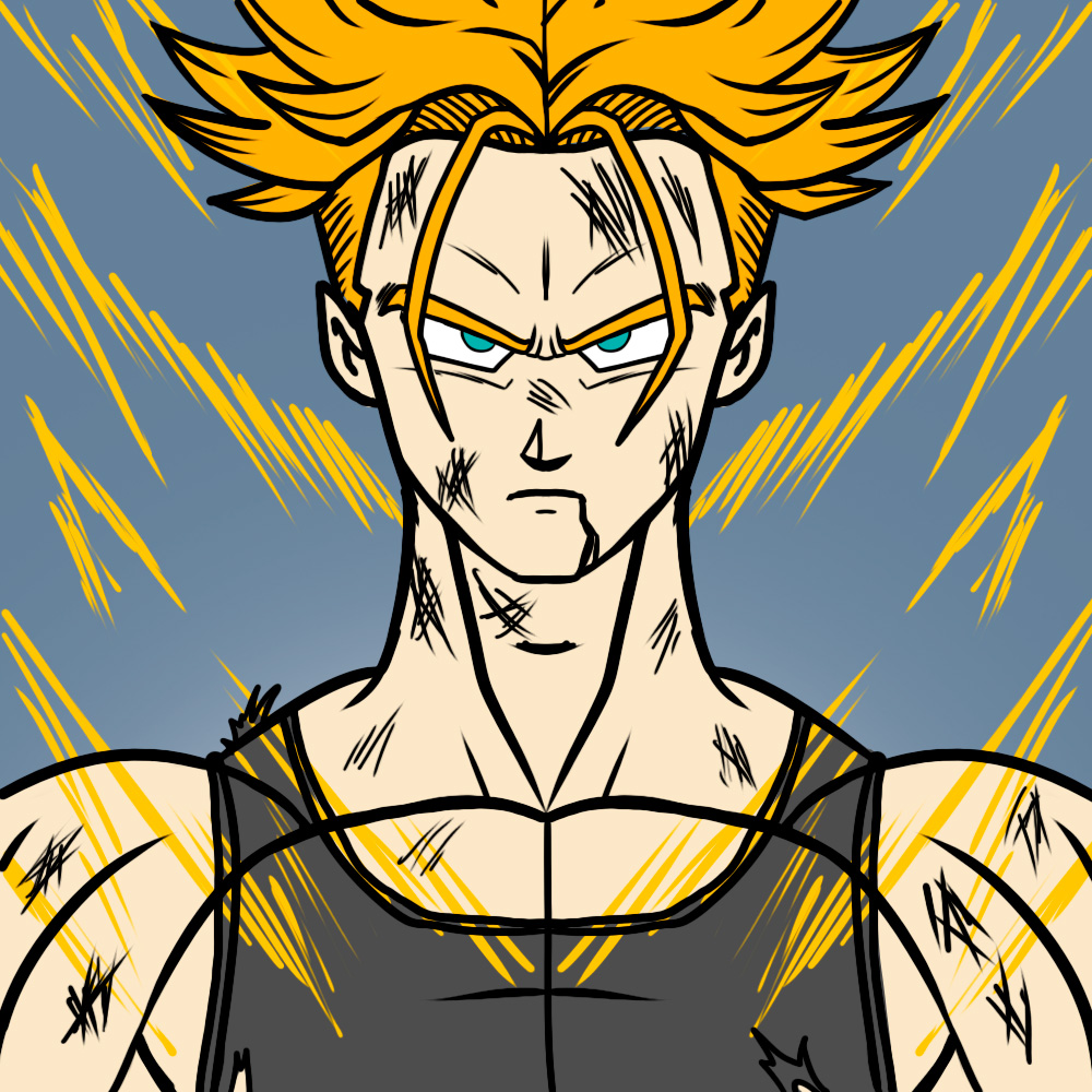 YoBeto's tweet photo. #Inktober día 12 #inktober2024 #fanart #digitalart #HUION #ilustration #Sketching #DragonBall #dibujo #dibujodigital #DragonBallZ #trunks #supersaiyajin #saiyajin #supersaiyan #anime #manga #supertrunks https://t.co/K1hVUXE8wY