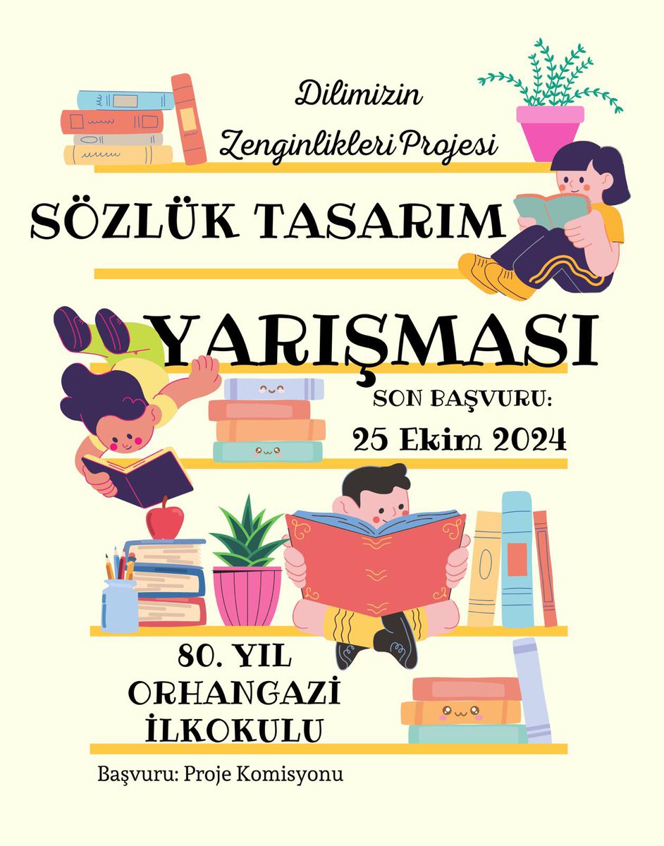 orhangazibalc's tweet photo. Dilimizin Zenginlikleri Projesi “Sözlük Tasarım Yarışması” başvuruları başlamıştır. 
@BalcovaMEM @ibrahimdogru14 https://t.co/P7hoXuq6Kt