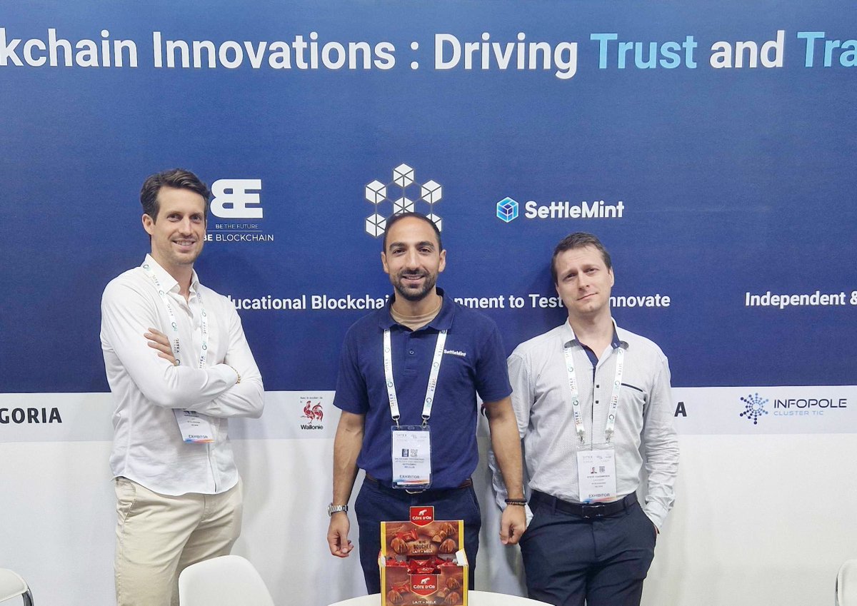 SettleMintCom's tweet image. 🚀 We’re live at #GITEXGlobal! Visit SettleMint at Hall 1, Booth B40 to explore how Blockchain Transformation is reshaping industries. 🌐 Exciting news with our partners coming soon — stay tuned!

#BlockchainTransformation #FutureReady #GitexGlobal #Innovation #TechTransformation