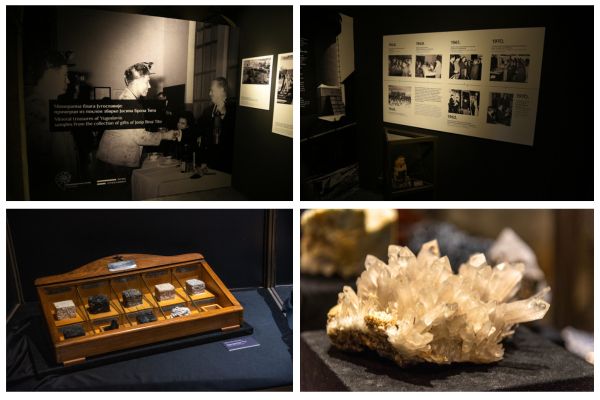 Изложбу „Минерална блага Југославије: примерци из поклон збирке Јосипа Брoза Тита” насталу у сарадњи Природњачког музеја у Београду и Музеја Југославије @muzej_jugoslavije можете погледати у Галерији Природњачког музеја (Мали Калемегдан 5) до марта 2025. године.