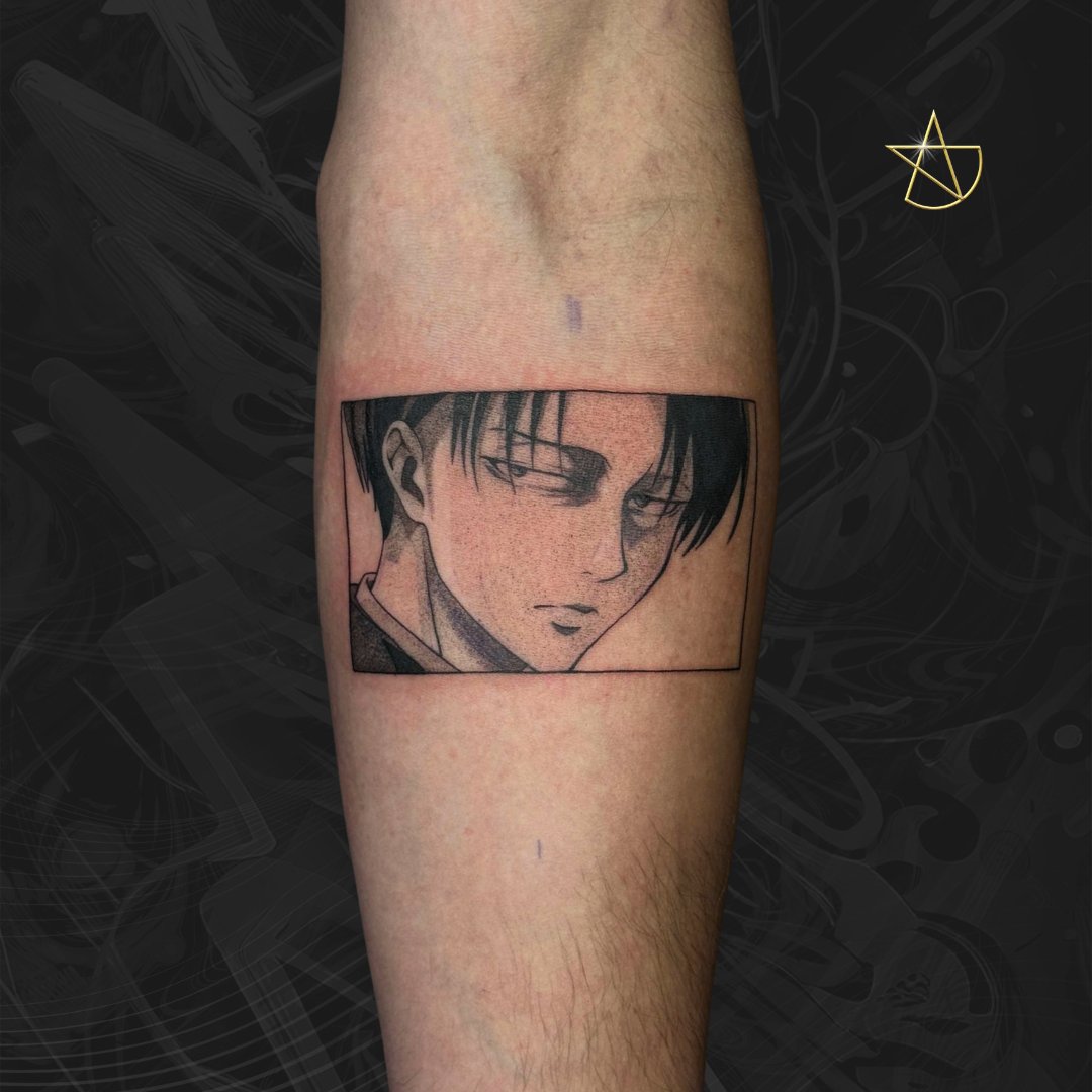 Calling all Attack on Titan fans! Can you guess which iconic character this is? 🧐

#tattoo #tattooart #tattooideas #tattooartist #tattoostyle #tattooinspiration #tattoodesign #tattooink #tattooflash #tattoolove #tattooidea #tattoolove