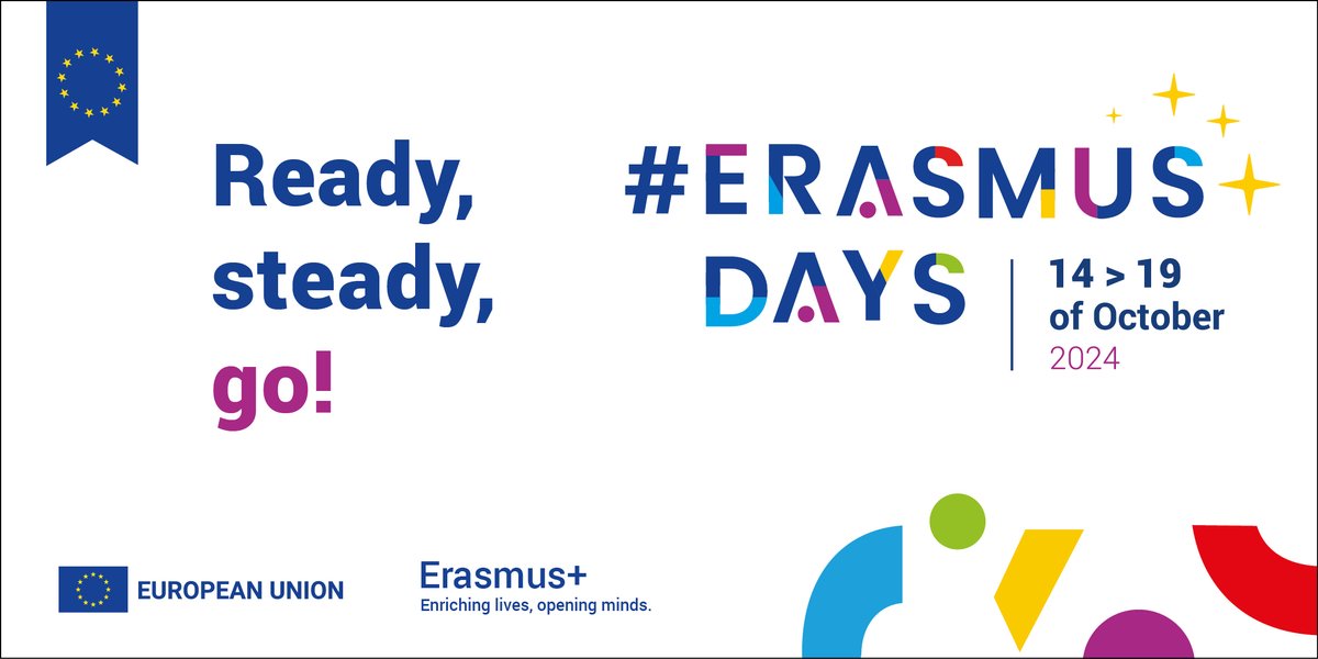 International INSPÉ Lille HdF (@ri_inspe_lille) on Twitter photo 🥳C'est parti pour les Erasmus Days ! 🇪🇺
du 14 au 19 octobre retrouverez des animations partout en France (et en Europe) pour mieux connaitre le programme Erasmus
👉Etudiants et personnels de l'<a href="/INSPE_Lille/">INSPÉ Lille HdF</a> rdv dans vos boites mail pour participer à notre #QUIZZ Erasmus 🤓 🥳C'est parti pour les Erasmus Days ! 🇪🇺
du 14 au 19 octobre retrouverez des animations partout en France (et en Europe) pour mieux connaitre le programme Erasmus
👉Etudiants et personnels de l'<a href="/INSPE_Lille/">INSPÉ Lille HdF</a> rdv dans vos boites mail pour participer à notre #QUIZZ Erasmus 🤓