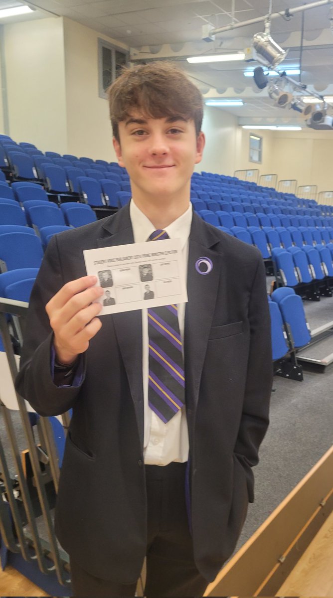 Outwood_Valley's tweet photo. The polling station is open! All students in the academy will have the opportunity to vote for their next  Student Voice Prime Minister today.
#StudentVoice #YourVoiceMatters #HaveYourSay #ValuedAtValley https://t.co/RwYeQVFSAm