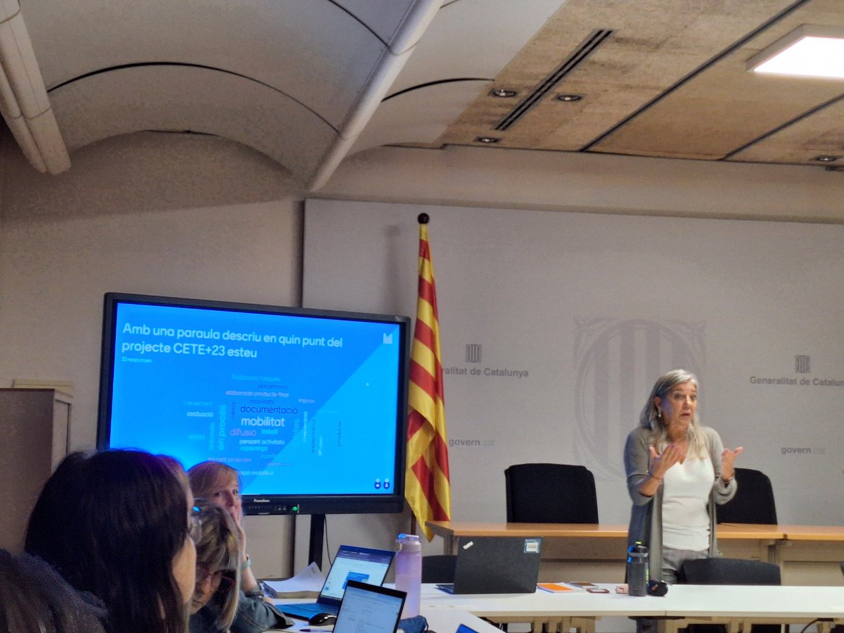 <a href="/ieangeldetobies/">Institut Escola Àngel de Tobies</a> som a la jornada de formació #CETE+ <a href="/EUErasmusPlus/">Erasmus+</a> <a href="/engtwee/">Covadonga González Menéndez</a> 
Mirem endavant.
