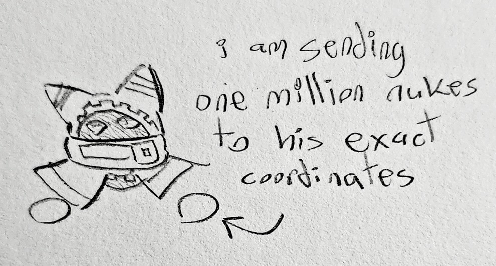 2am posting

i HATE this guy i fuckign HATE him. i need him to fucking EXPLODE.  IMMEDIATELY .  heart emoji

#kirby #magolor