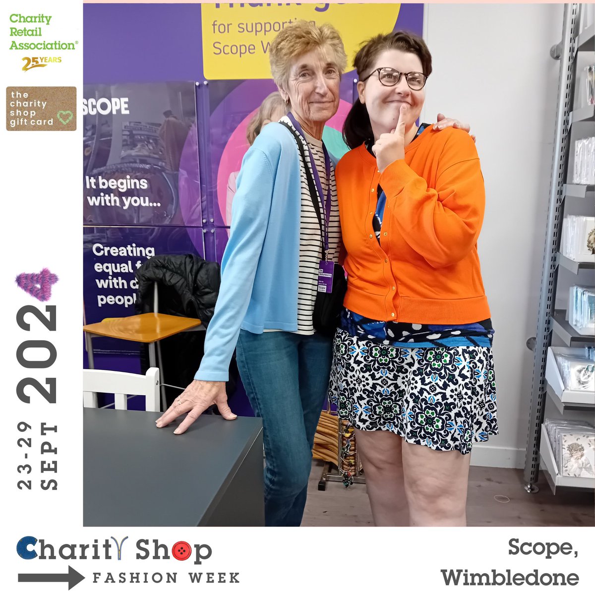 CharityRetail's tweet photo. Something cheerful to brighten up your Monday morning βοΈ
Here's some images from Scope of their team from their Atherstone and Wimbledon shops that were submitted for Charity Shop Fashion Week πβ
#CSFW #CharityRetail #CharityShops https://t.co/kWYCWA1iRR