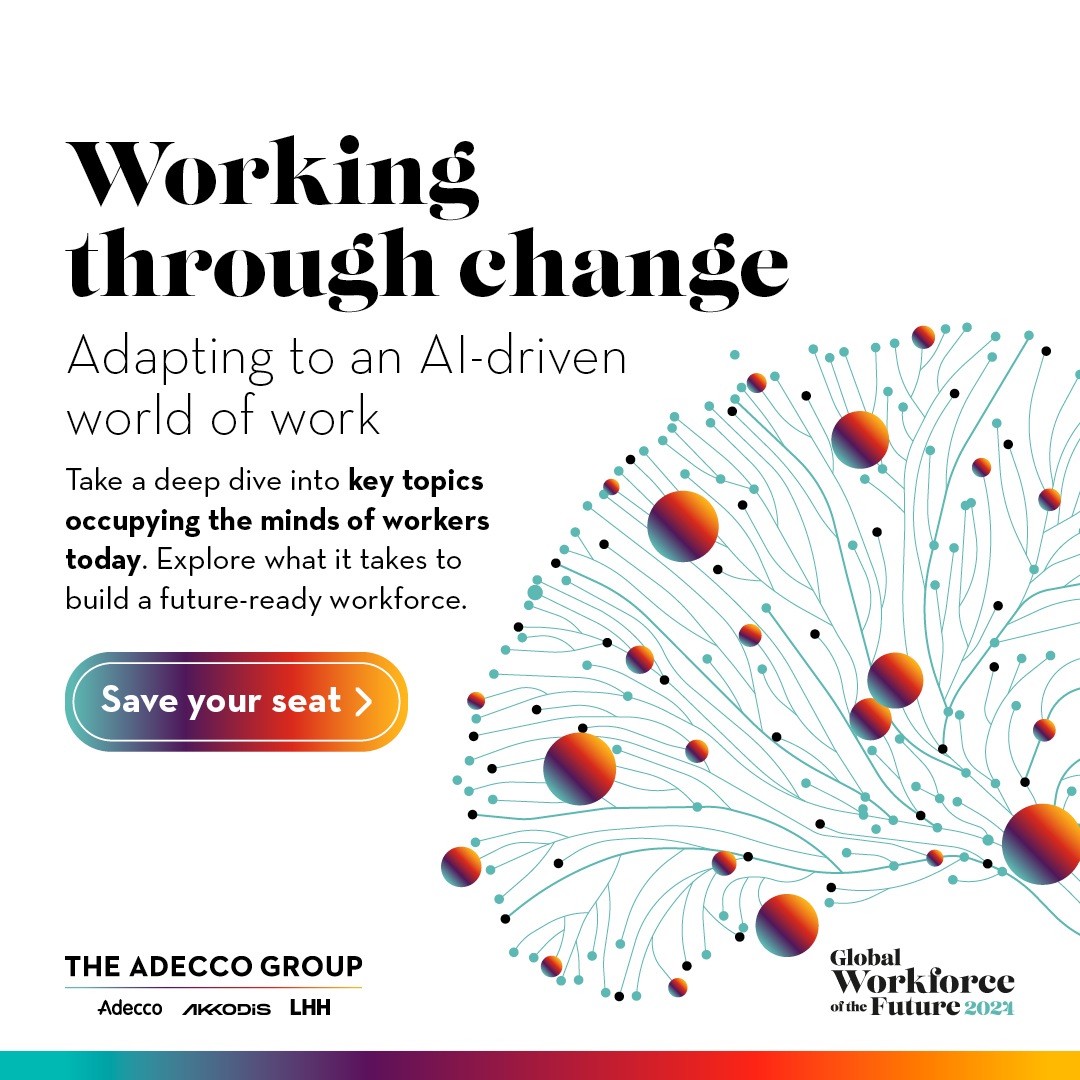 Είστε περίεργοι για το μέλλον της εργασίας;
Μη χάσετε το αποκλειστικό διαδικτυακό σεμινάριο στις 17 Οκτωβρίου. Eιδικοί αναλυτές θα παρουσιάσουν όλα τα νέα στοιχεία. Μάθετε πρώτοι τι επιφυλάσσει το μέλλον!
📅 17 Οκτωβρίου
Εγγραφείτε τώρα👇
rb.gy/1niuib
#AdeccoGreece