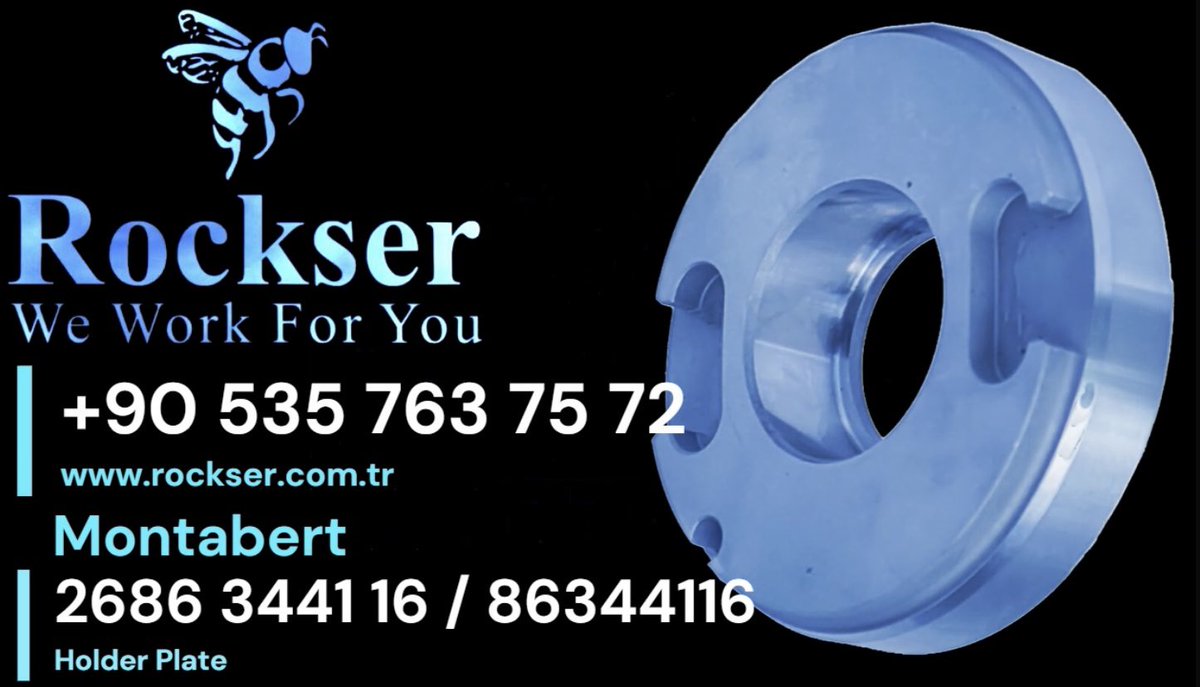 IncRockser's tweet photo. 2686 3441 16 / 86344116 Holder Plate
Rockser Inc. - https://t.co/EvCikbsTBW
Montabert Rock Drill Drfiter Alternative Spare Parts Manufacturer
We Work For You
Rockser is Knowledge, Knowledge is
#Sparepart #Manufacturer #Rockser #HolderPlate #Montabert #2686344116HolderPlate https://t.co/Yrxf0nw3HZ