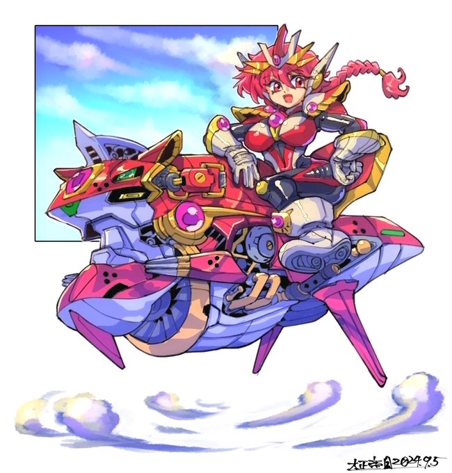 #見た人も無言でバイクに乗ってるキャラを貼る 