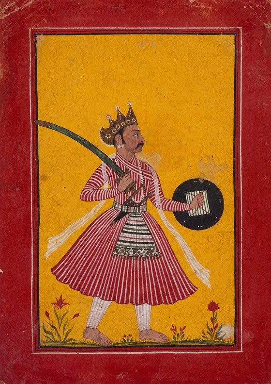 Highlander_JK's tweet image. "Mal Dev, the 'Hero of Dogri Ballads,' ushered in the 'Golden Period of Jammu.' A great conqueror, he expanded his kingdom to the Beas River and shifted the capital to Jammu. A legacy of strength and resilience! 🌟 #MalDev #JammuHistory #DograCulture"