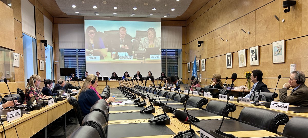 🔴 Starting today : 142 session of the UN Human Rights Committee #HRCttee (14 Oct 2024 - 07 Nov 2024)

🎥online live : webtv.un.org/fr

#ICCPR review of Ecuador 🇪🇨, France 🇫🇷, Greece 🇬🇷, Iceland 🇮🇸, Pakistan 🇵🇰, Türkiye 🇹🇷

Programme of work: tbinternet.ohchr.org/_layouts/15/tr…