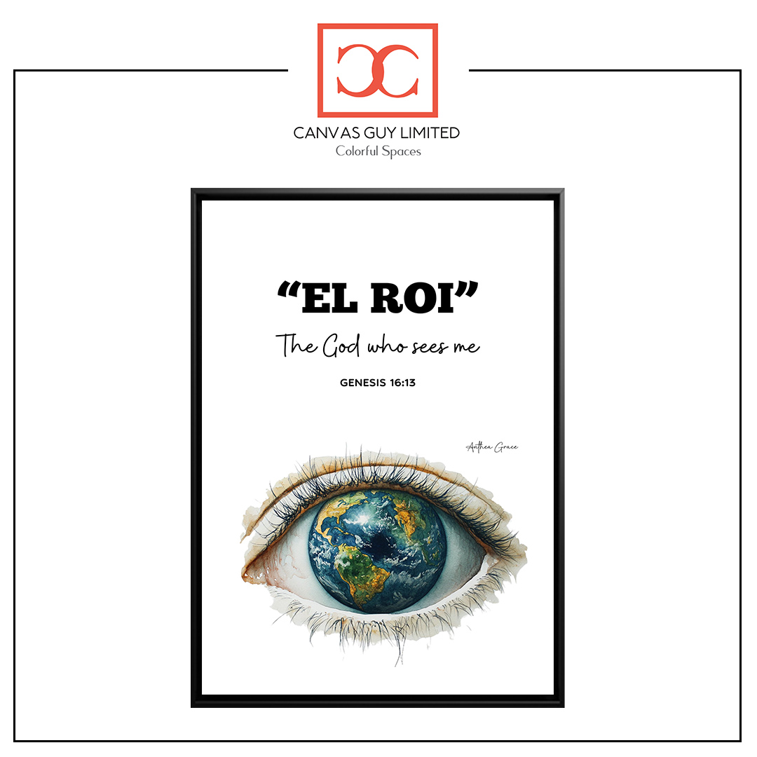 GuyCanvas's tweet photo. Colorful Spaces🔥🔥🔥
Elevate your space with El Roi – The God who sees me.
This piece brings both elegance and depth, perfect for a refined touch that makes a statement. 🌟👁️
#wallframes #wallart #digitalart #chrisitianart #officeart #canvasart #portraits #ArtInspiration https://t.co/OkBwco9Q36