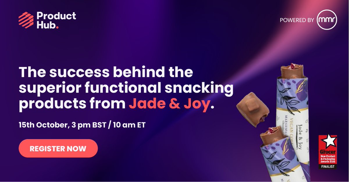 Join our Product Hub team tomorrow as they recap key insights from our ‘Delighting the New Consumer’ webcast. Plus, get a further look into our cutting-edge product testing platform - designed to help you create superior products, faster. Book your spot: hubs.ly/Q02Td4R-0