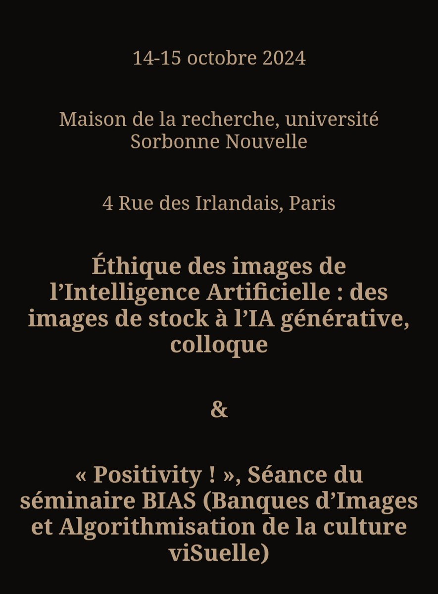 Aujourd'hui et demain !