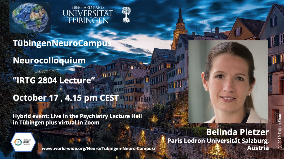 TübingenNeuroCampus (@tueneurocampus) on Twitter photo 📢Join us for the first talk of the semester on Thu. Oct 17, at 4:15pm: Belinda Pletzer @PLUS_1622 on "Characterizing #hormone #sensitivity along the #menstrual cycle and during hormonal #contraceptive use", hosted by <a href="/irtg2804/">IRTG2804</a> <a href="/DerntlLab/">Affective Functioning, Hormones and the Brain</a>
📝Sign up: tinyurl.com/4p66vnzf 📢Join us for the first talk of the semester on Thu. Oct 17, at 4:15pm: Belinda Pletzer @PLUS_1622 on "Characterizing #hormone #sensitivity along the #menstrual cycle and during hormonal #contraceptive use", hosted by <a href="/irtg2804/">IRTG2804</a> <a href="/DerntlLab/">Affective Functioning, Hormones and the Brain</a>
📝Sign up: tinyurl.com/4p66vnzf