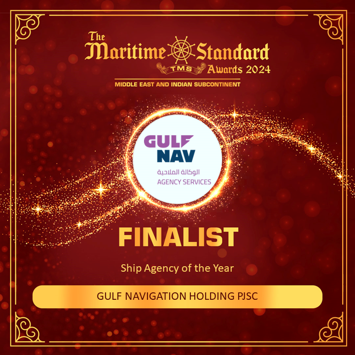 Exciting news!

#GULFNAV is a finalist for both Ship Manager of the Year and Ship Agency of the Year at The #Maritime Standard #Awards 2024!

This recognition is a testament to our team's dedication and hard work. We're honored to be among the industry's best.