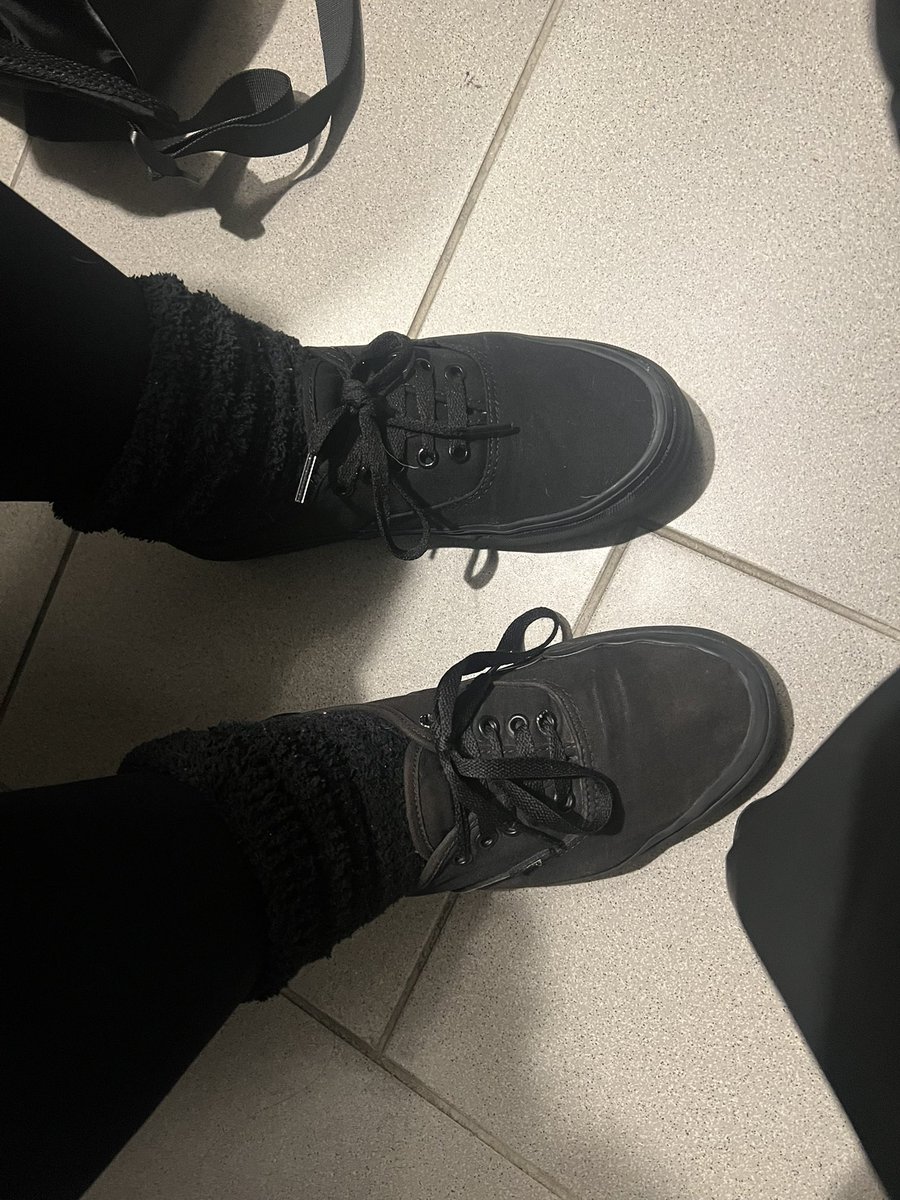 One of the hazards of buying the shoes you love for the third time is that you run the risk of leaving the house wearing odd shoes… At least one of my feet will stay dry today.