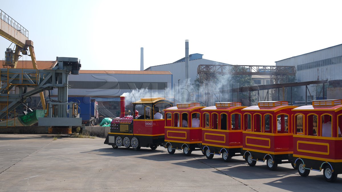 DinisEntertain1's tweet image. The Test Run of Red Sightseeing Trackless Train
jscarnivalrides.com/products/train…
#christmasride #tracklesstrain #ridesforkids #Christmastracklesstrain #carnivalrides #rideforsale