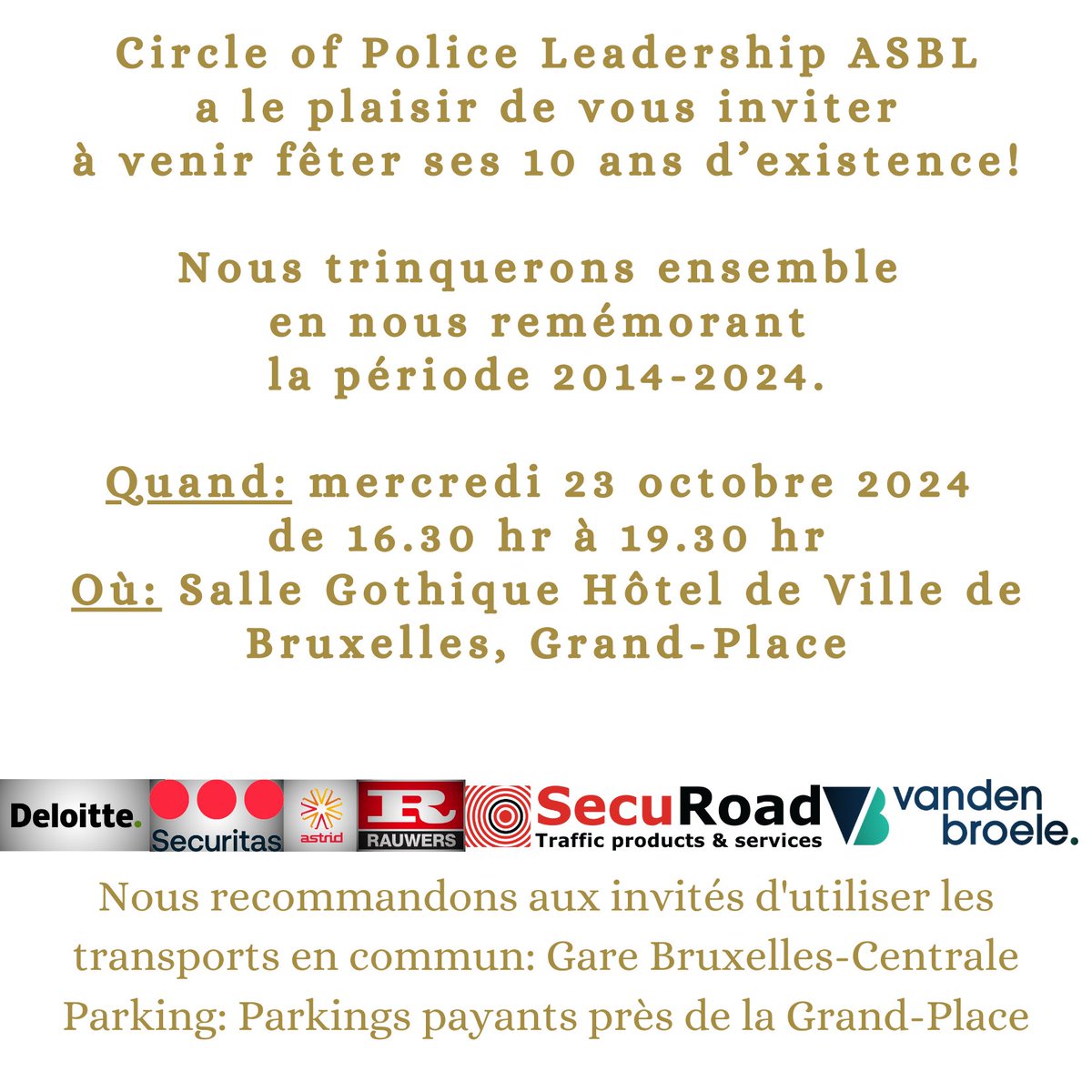 Rappel: 10 ans d'existence de CPL! - mailchi.mp/police/10-jari…