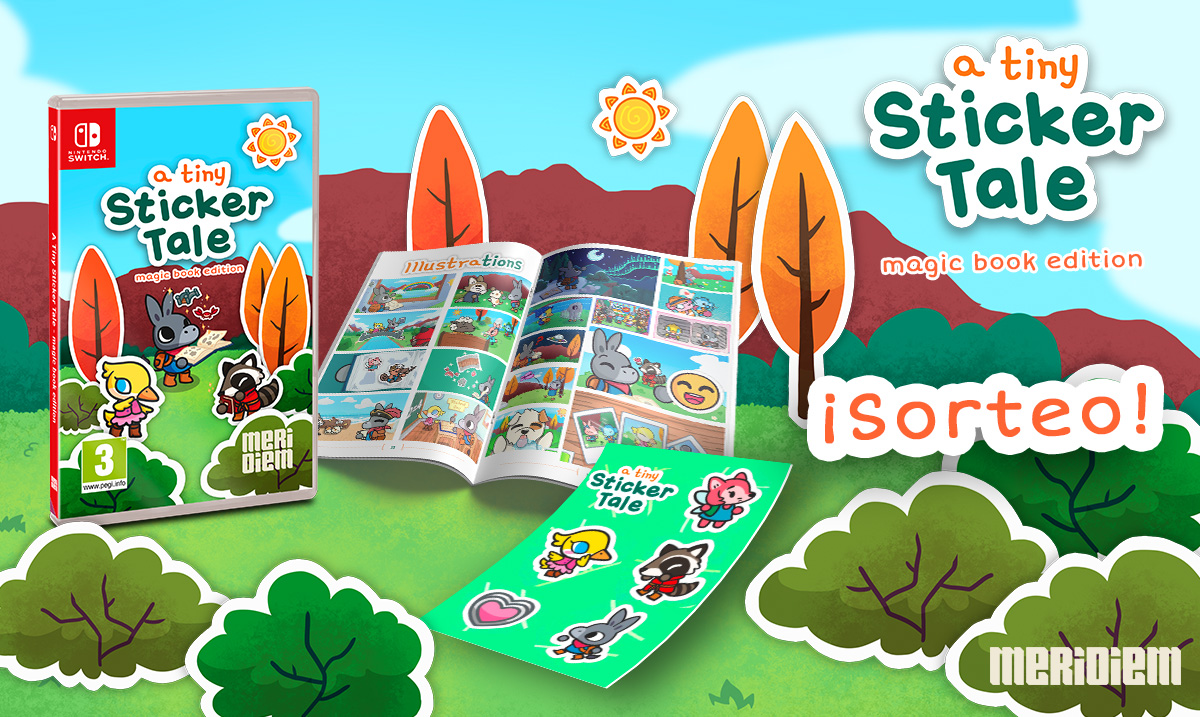 MeridiemGames's tweet image. 🚨 SORTEO 🚨

Participa con:
🌟 RT + Follow @MeridiemGames 🌟

El ganador se llevará la Magic Book Edition de #ATinyStickerTale para Nintendo Switch 🧩🏕️