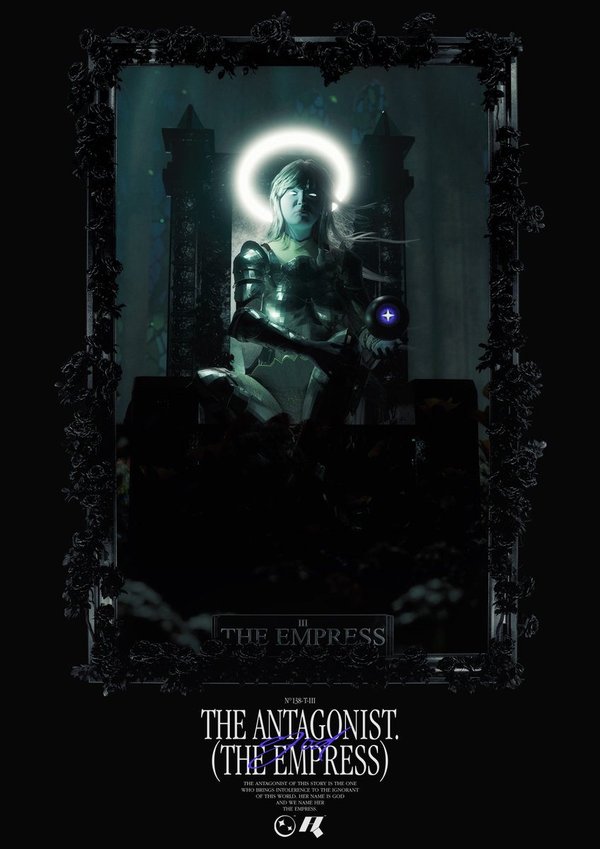 AbstractPoint's tweet photo. H.S.: The Antagonist (The Empress).

---

#posterdesign #art #abstractpoint #3d #3dartwork #artwork #Photoshop #blender #blender3d #blenderart #zbrush #b3d #conceptart #conceptartist #thedeath #tarot #tarotcard https://t.co/NAmubtsHMd